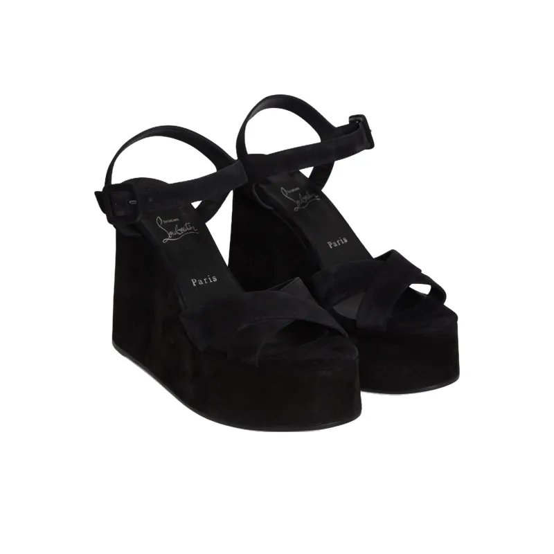CL LUBOTING Supramariz One Strap Sandals Women's Black-2