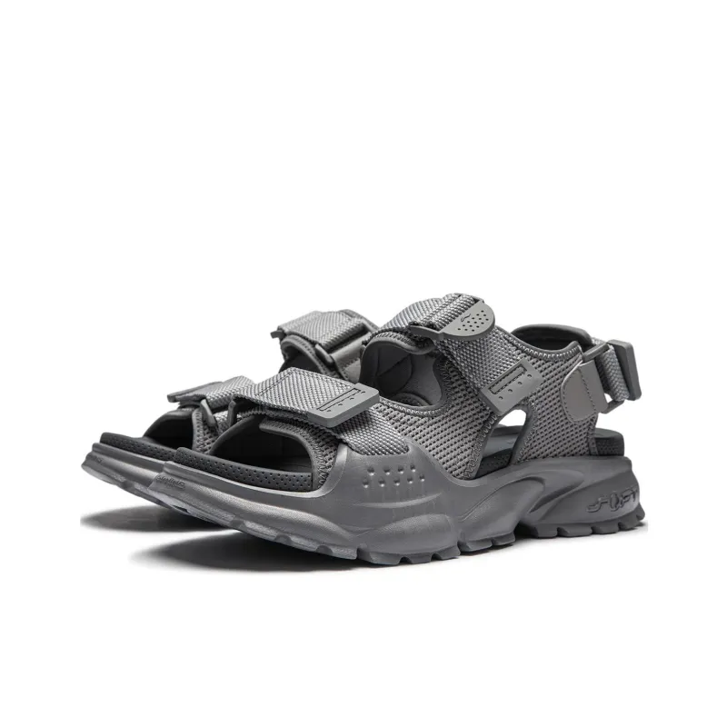 LiNing SOFT COCA Beach Sandals Men's Gray-2