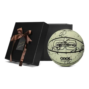 MILACHIC PU Basketball Black Green Size 7 Ball Match Unisex