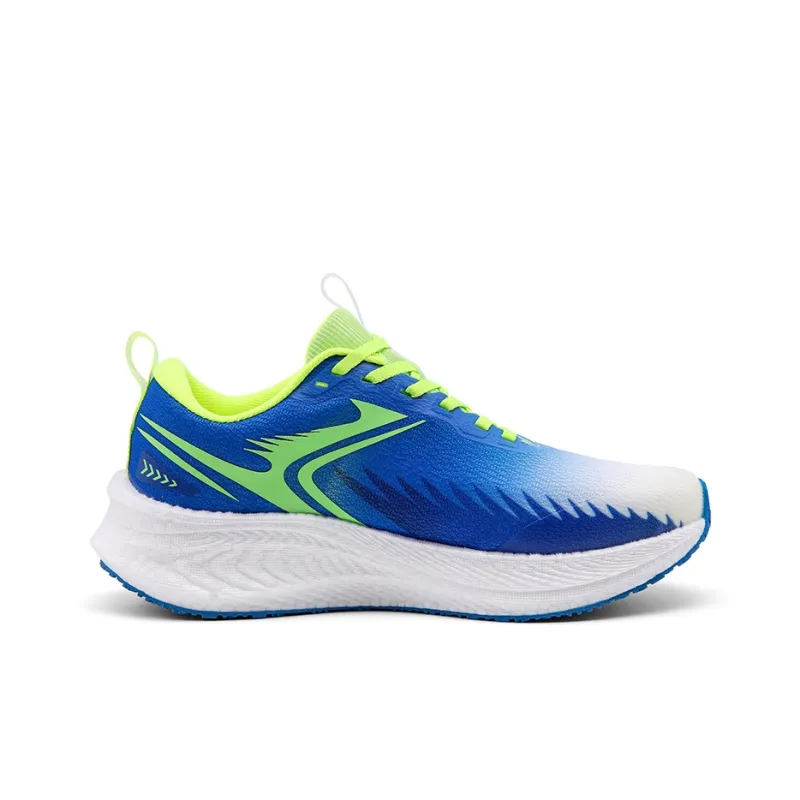 Qing Pao Running Shoes Men Low Top Cyan-1