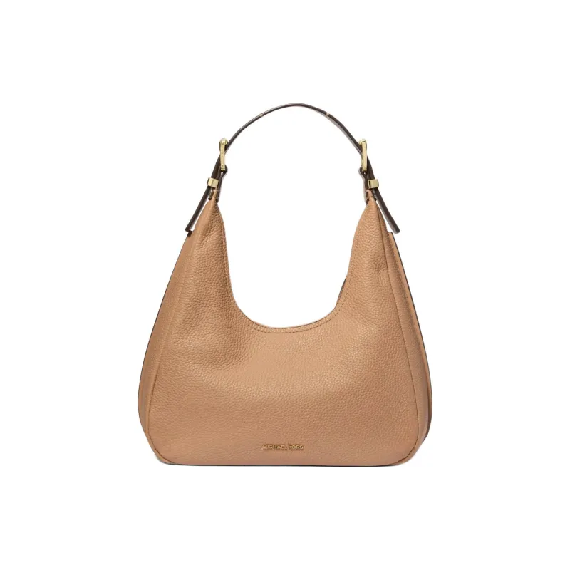 MICHAEL KORS Nolita Cow Leather Shoulder Bag, Handbag, Shoulder Bag Trumpets Women's Camel-0