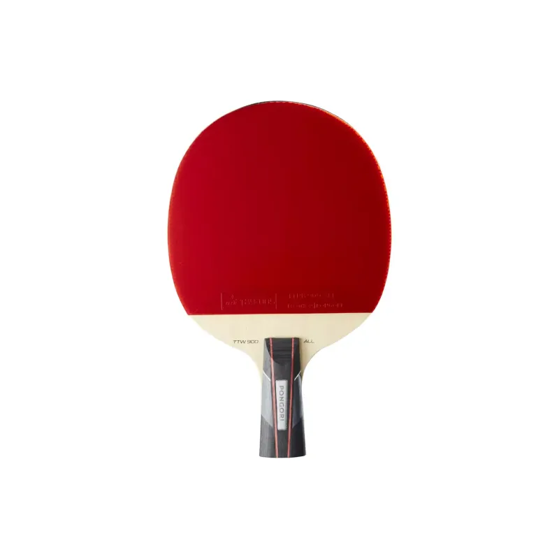 DECATHLON Ping Pong Paddles Unisex Penhold Grip+Shuttlecock Racket Cover-1