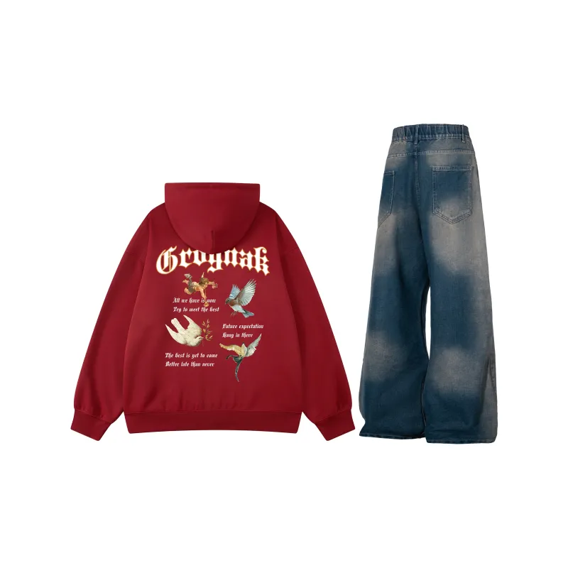 GROGNAK Sweatshirt Sets Unisex-20