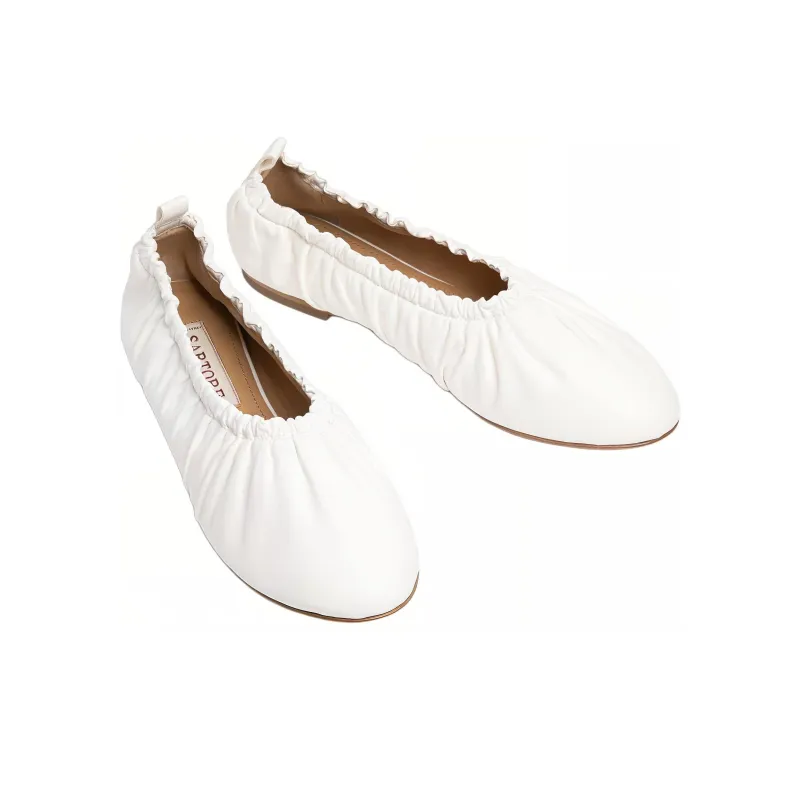 SARTORE Casual Single Shoes Women's White-4