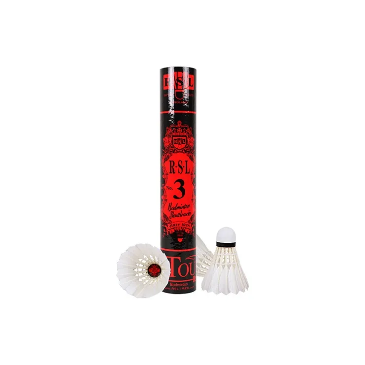 RSL Duck Feather Shuttlecock 12 Pack CiGu Duck Feather Everyday Shuttlecocks-2