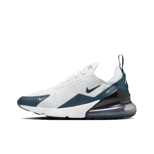 Nike Air Max 270 White Armory Navy Women's