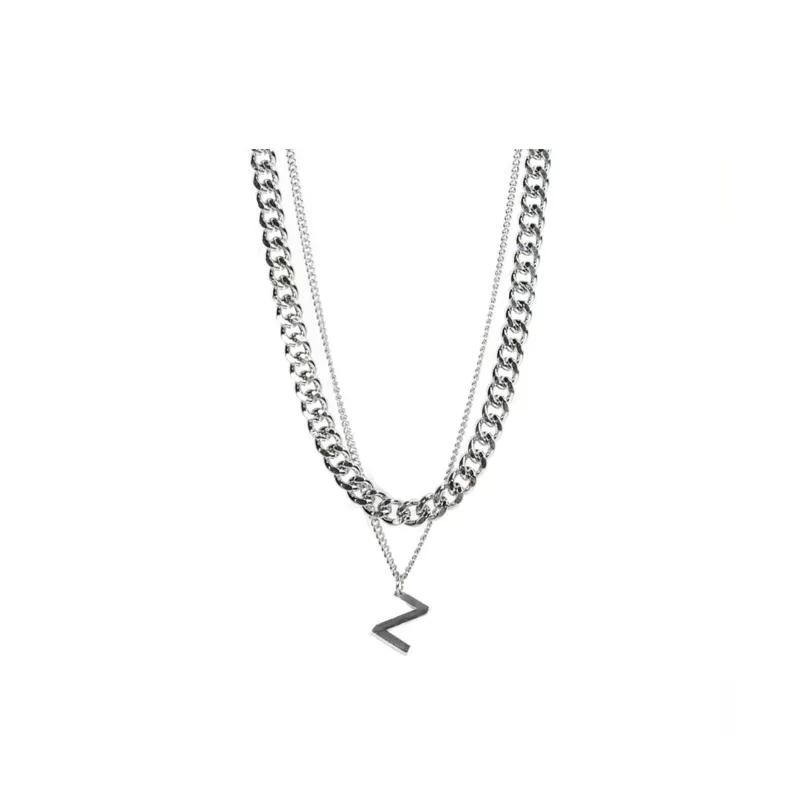 IOTS Silver Plated Necklaces Unisex-29