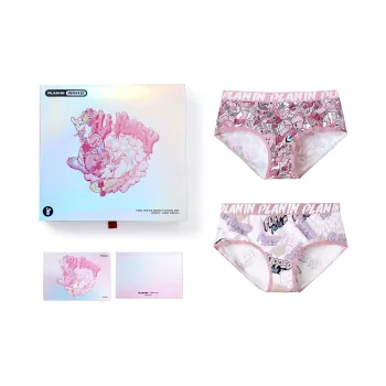 PLAN IN Underwear Gift Boxes Women's 2 Pack