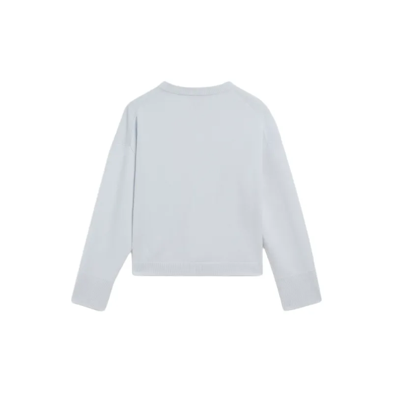 Massimo Dutti Cashmere Sweater Women's Sky Blue-1
