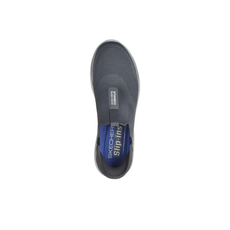 Skechers GO WALK 7 Slip Resistant Breathable Low Top Casual Shoes Men's Gray-2