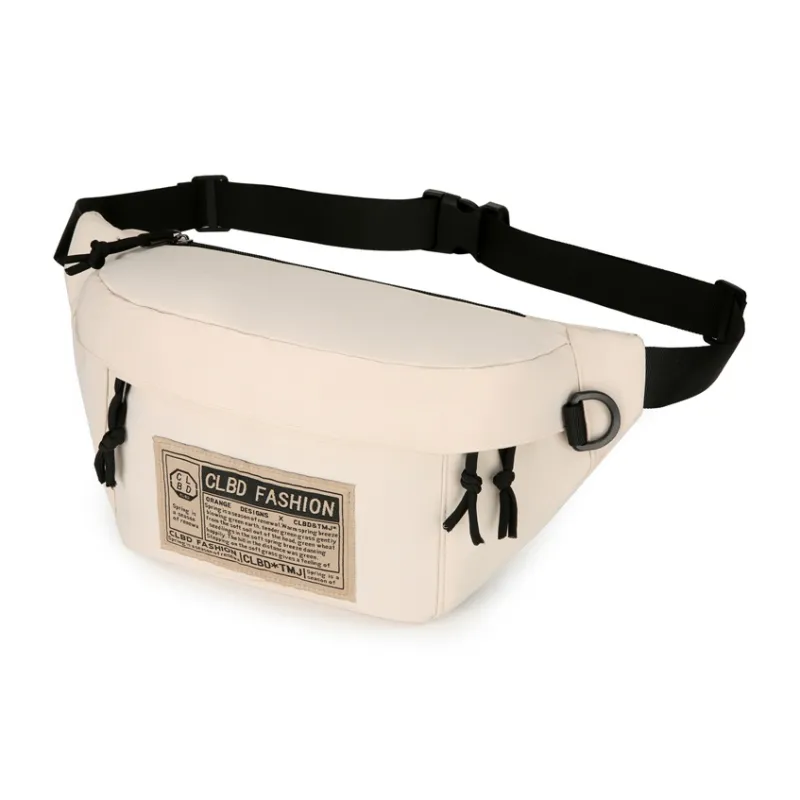 Parker Bear Repellent Oxford Cloth Sling Bag Regular Men's Beige/Black-8