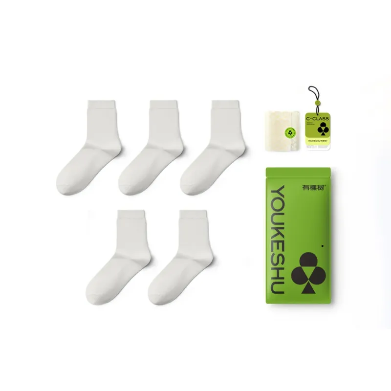 YOUKESHU Basketball Socks Men's 6 Pack Knee High Socks, Socks Gift Box Set-66