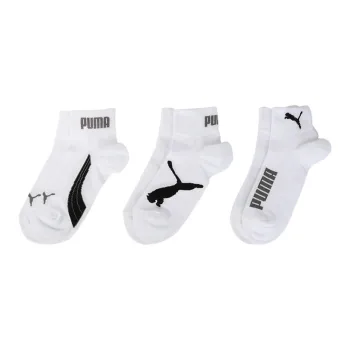 PUMA Ankle Socks Unisex Combo Set 3 Pack White