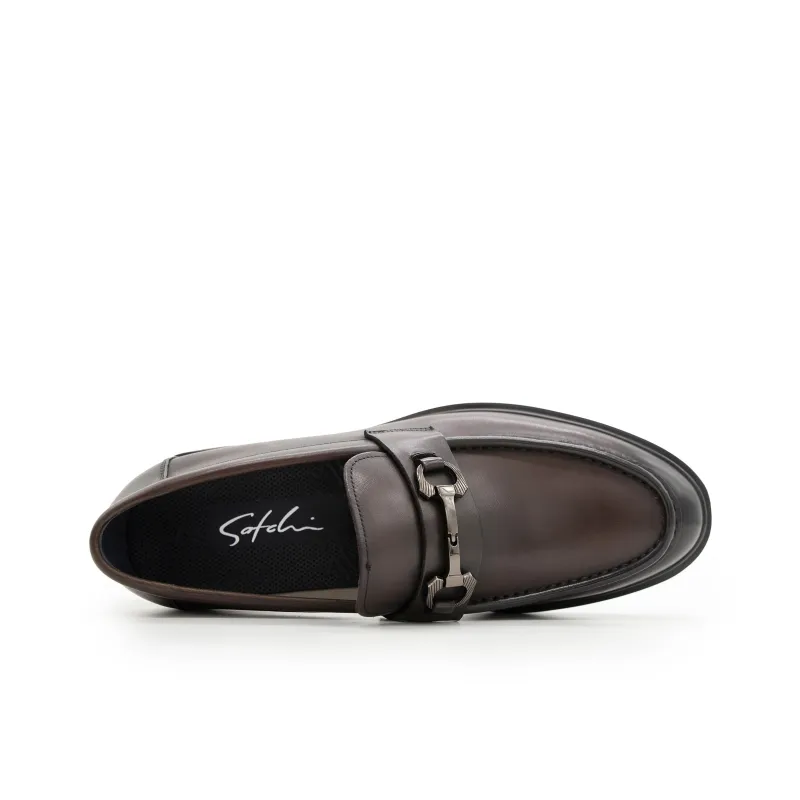 Satchi Dress Shoes Men's Coffee-3