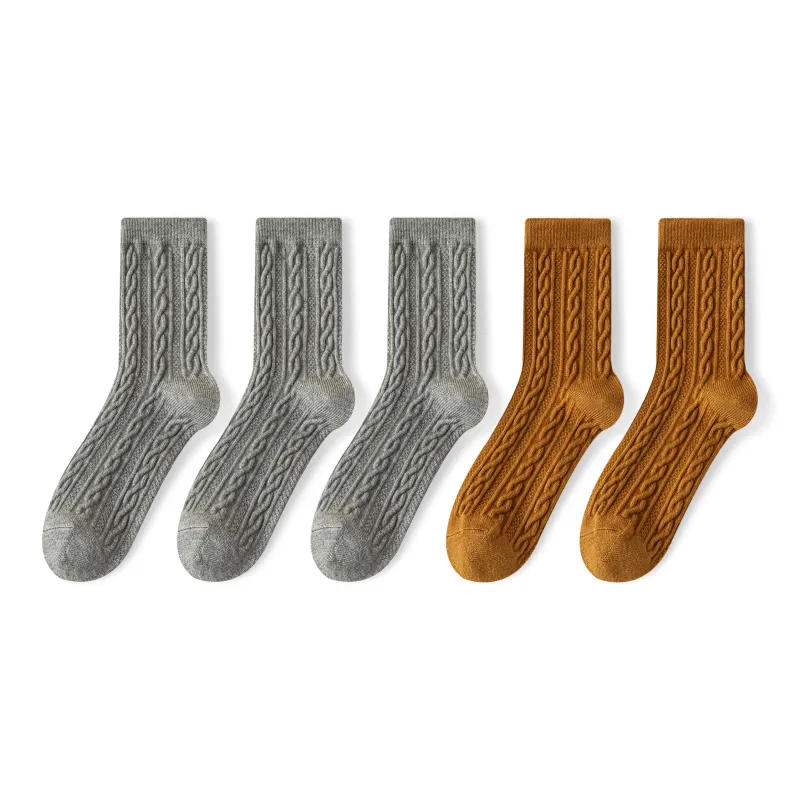 MIIOW Fruit Printing Series Mid Calf Socks Unisex Combo Set-10