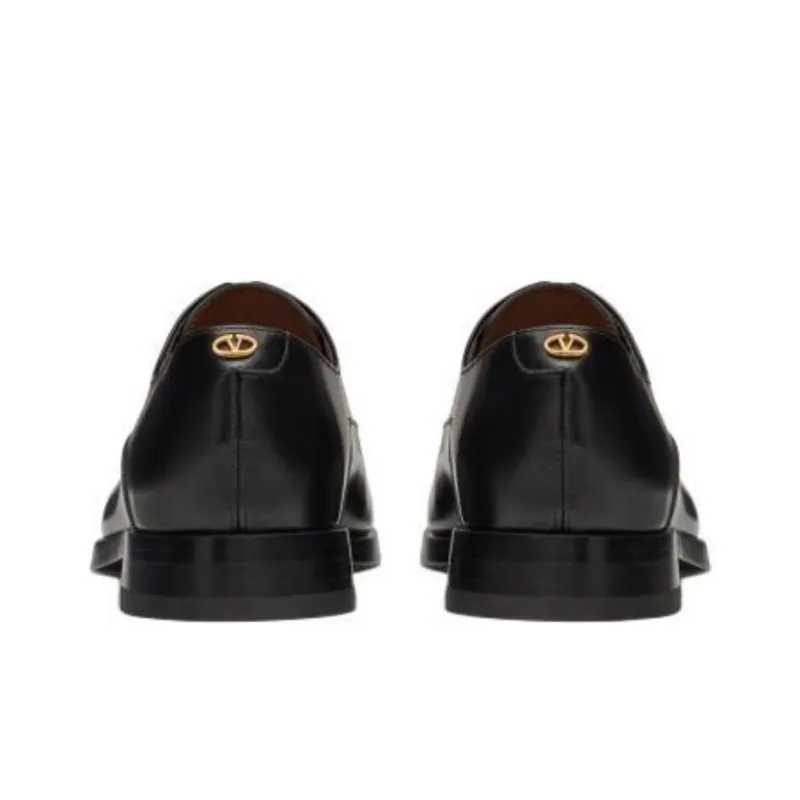Valentino VLogo Signature GARAVANI Dress Shoes Men's Black-5
