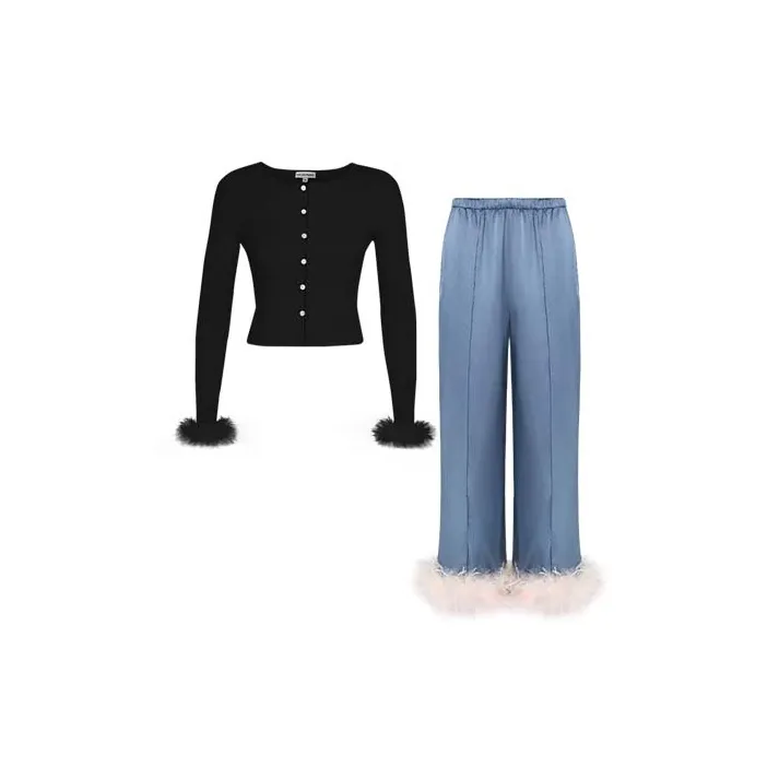 NOT JUST PAJAMA Women's Pajama Sets-14