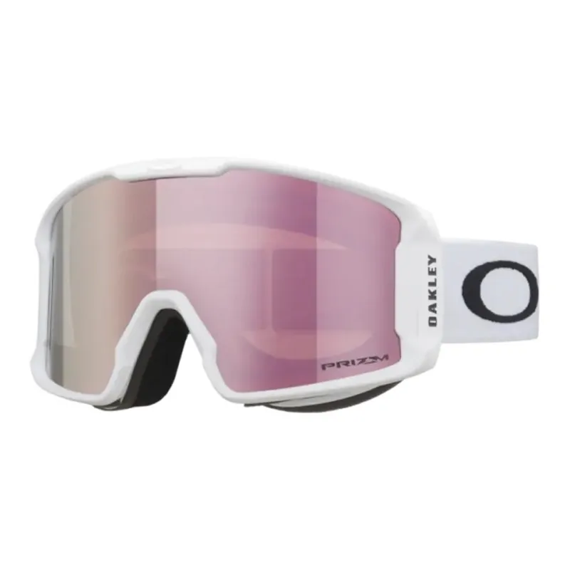 Oakley LINE MINER 7093 Windproof, Sunproof, Anti Glare, Anti Fog, Snow Blindness Prevention Coverage Unisex Ski Goggles-0