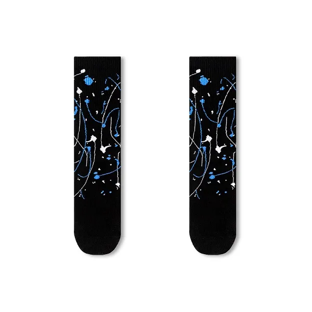 Taste The Color Mid Calf Socks Unisex 2 Pack-8
