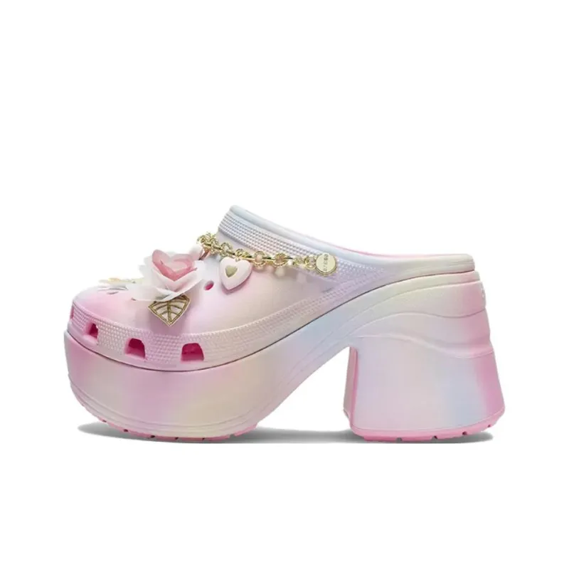 Crocs Siren Clog Clogs 9.2cm Women's Pink-0