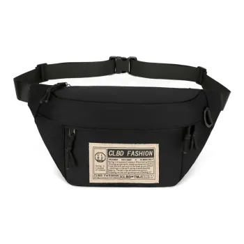 Parker Bear Repellent Oxford Cloth Sling Bag Regular Men's Beige/Black