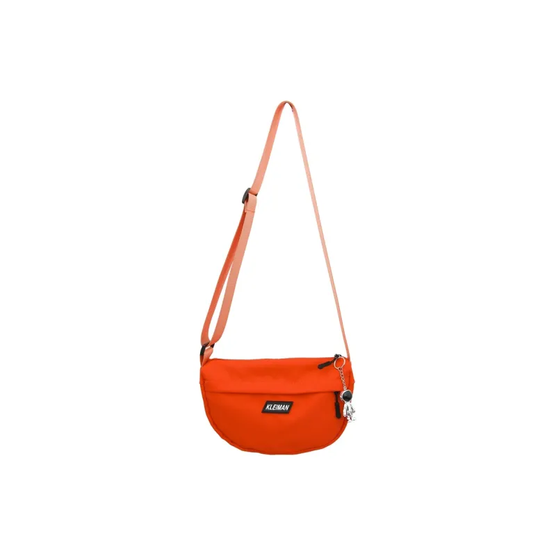 OUZIHUANG Nylon Crossbody Bag Regular Unisex Black/Blue/Orange/White/Green-2