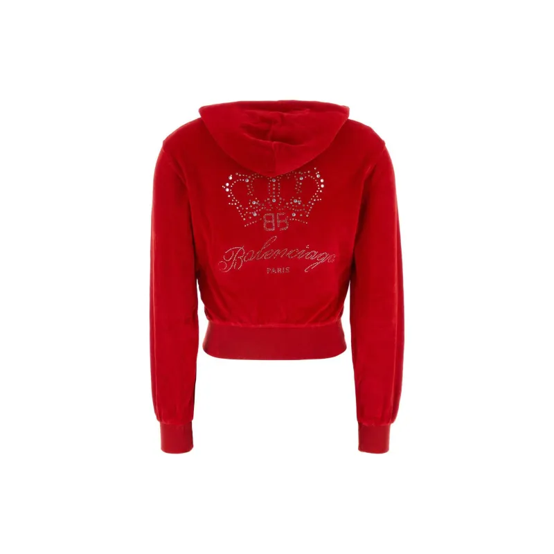 Balenciaga Tracksuit Jacket 'Red'-1
