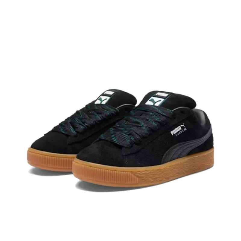 PUMA Suede Xl Flecked Black Ponderosa Pine Gum Women's-2