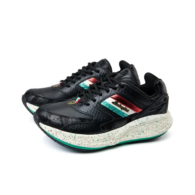 Automobili Lamborghini x VOBA Low Top Couple's Chunky Sneakers Running Shoes Unisex Exclusive Custom Shoe Box-10