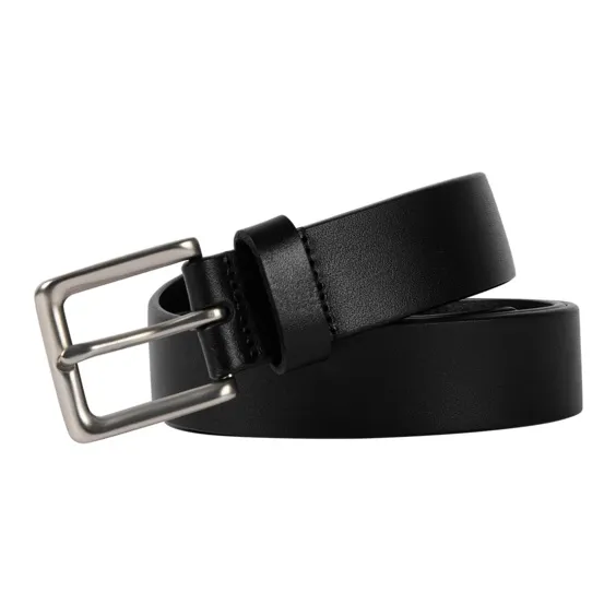 GXG Genuine Leather Pin Buckle Pure Cow Leather Youth Waist Belt Leather Belts Men's Black 2.9cm-1