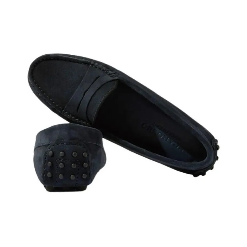 SCAROSSO Ashley Suede Loafers Women's-3