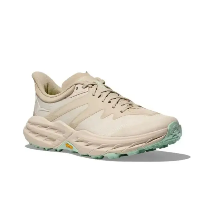 HOKA ONE ONE Speedgoat 5 Cushioning Support Low Top Running Shoes Unisex Oat-3
