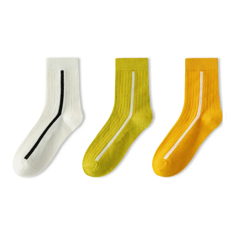 MIIOW Fruit Printing Series Mid Calf Socks Men's Combo Set-14