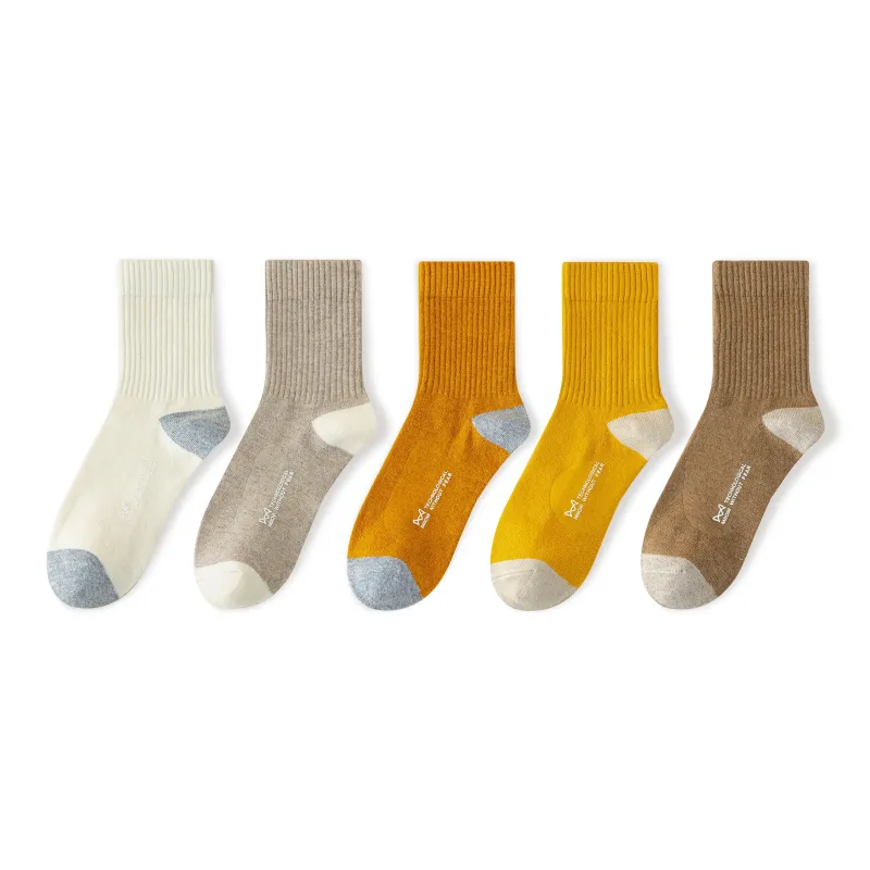 MIIOW Fruit Printing Series Mid Calf Socks Men's Combo Set-77