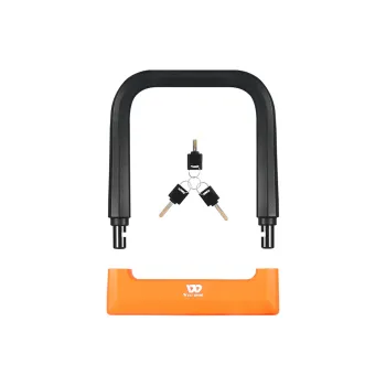 WEST BIKING Bicycle Locks Anti Squeeze And Anti Rust Protective U Lock