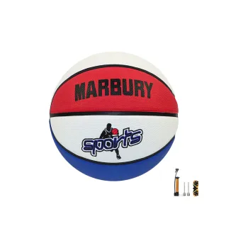 MARBURY Rubber Basketball Red Blue White Size 4/No. 5 Ball Training Kids'