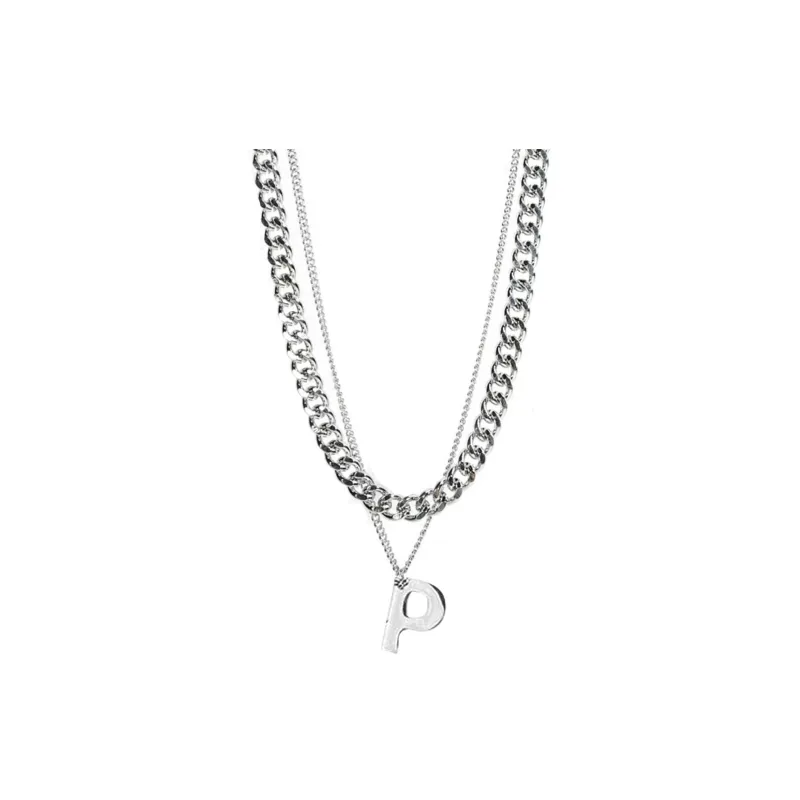 IOTS Silver Plated Necklaces Unisex-14
