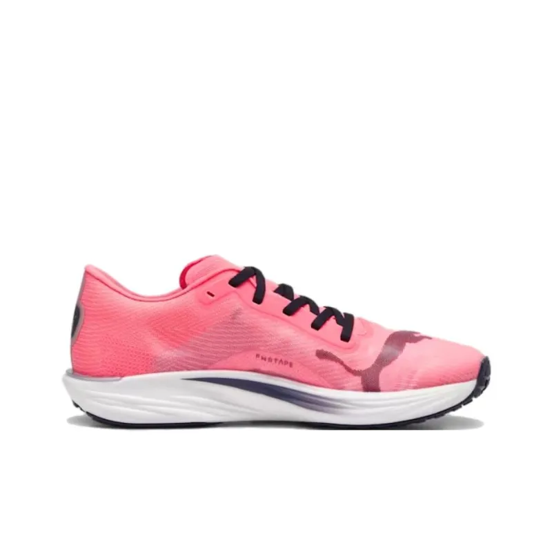 PUMA Liberate Nitro Cushioning And Breathable Low Top Running Shoes Men's Pink-1