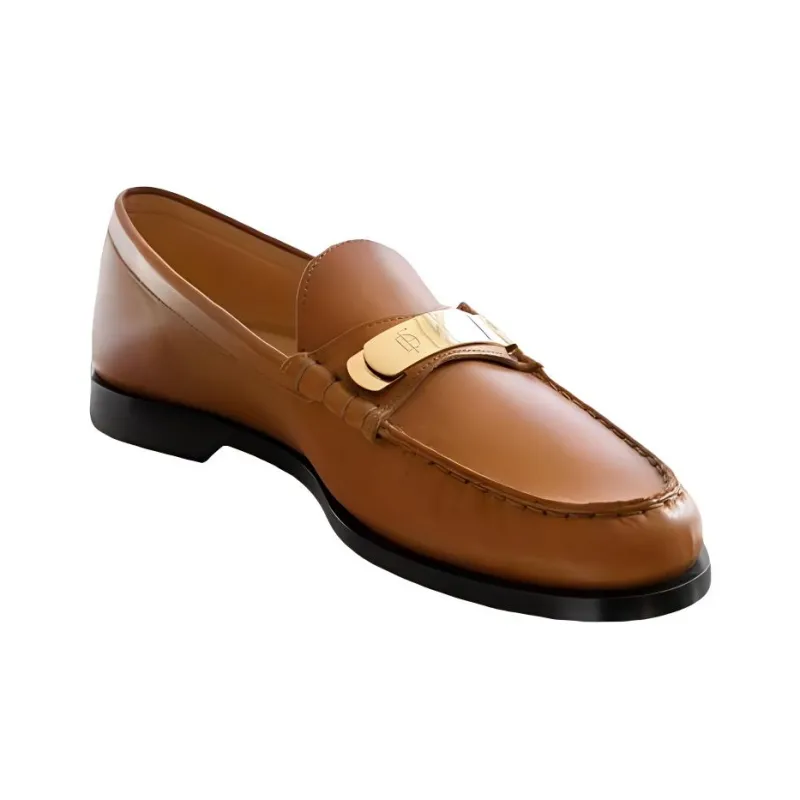 DEAR FRANCES Loafers 1.5cm Women's Brown-3