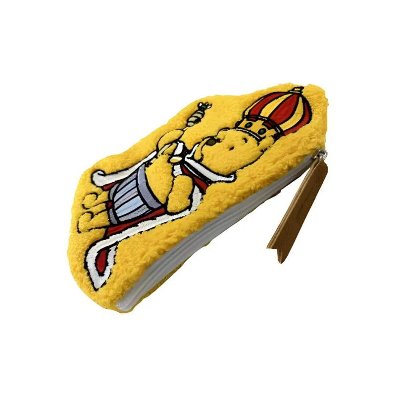Disney Winnie The Pooh Series Polyester Key Pouch Coin Purse Women's Yellow & Red-2