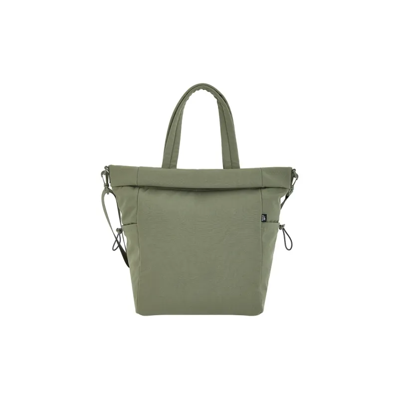 Reebok Fabric One Shoulder Crossbody Tote Regular Women's Ecru/Black/Khaki-10