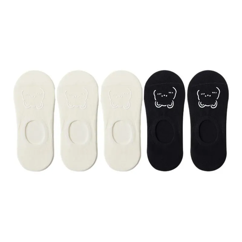 AUGUST Women's No Show Socks-3