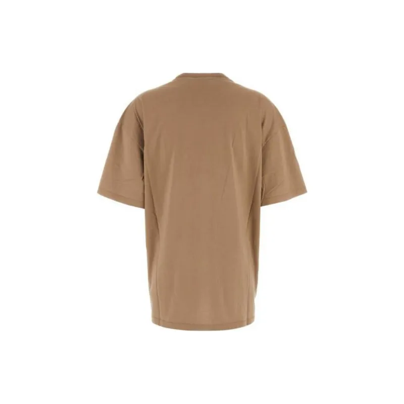 PRADA Logo Triangle Crewneck T Shirt-1