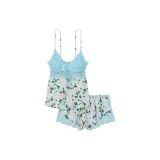 Turquoise Floral Print