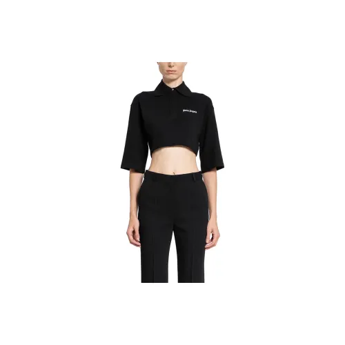 PALM ANGELS Polo Shirts Women's Black