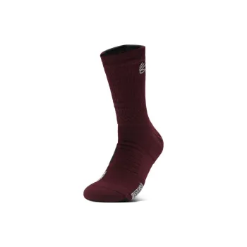 Under Armour Curry Mid Calf Socks Unisex 1 Pack Red
