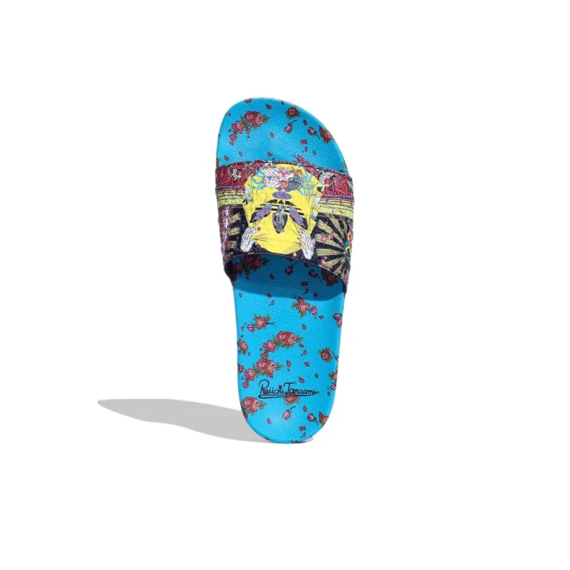 Adidas Adilette Slides Tanaami Signal Cyan-4