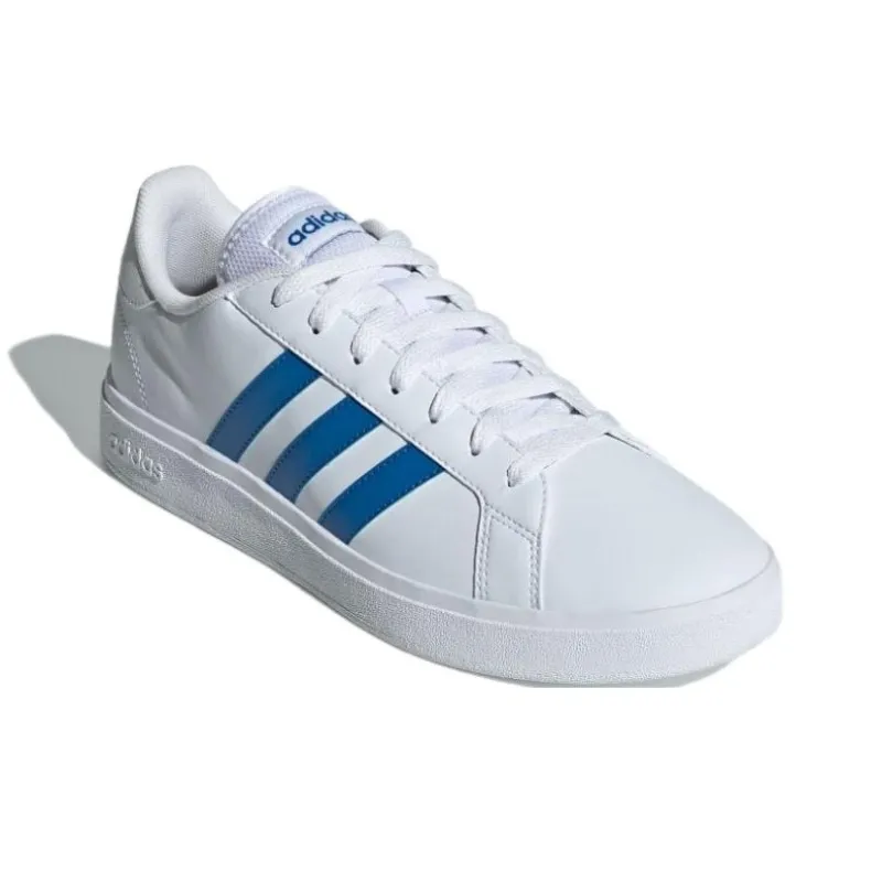 Adidas GRAND COURT Anti-Slip Wear-Resistant Low-Top Skateboard Shoes Unisex White-2