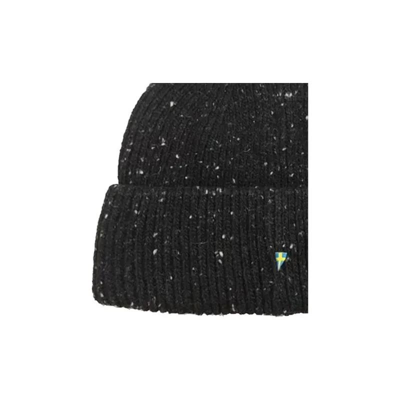 KLATTERMUSEN Merino Wool Recycled Polyamide Beanies Unisex Black-1