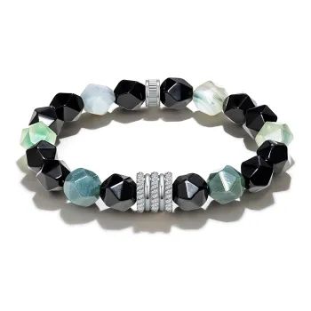 VOEX Map Stone Jade Bracelets Unisex